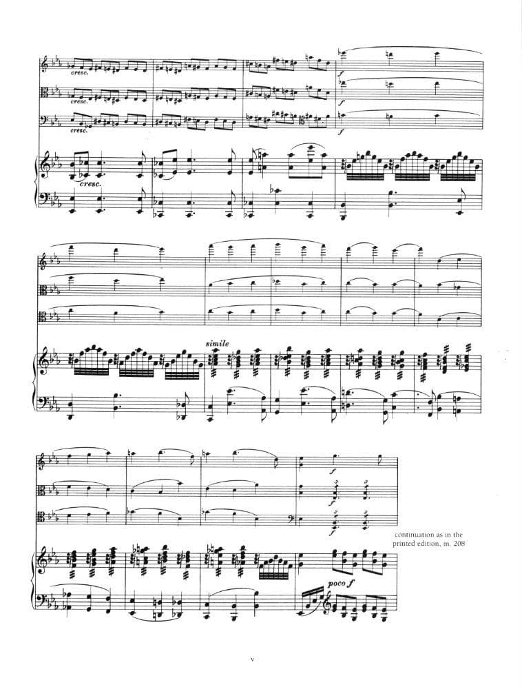 Brahms, Johannes - Quartets and Quintets For Piano And Strings Score - Dover Publication - Image 3