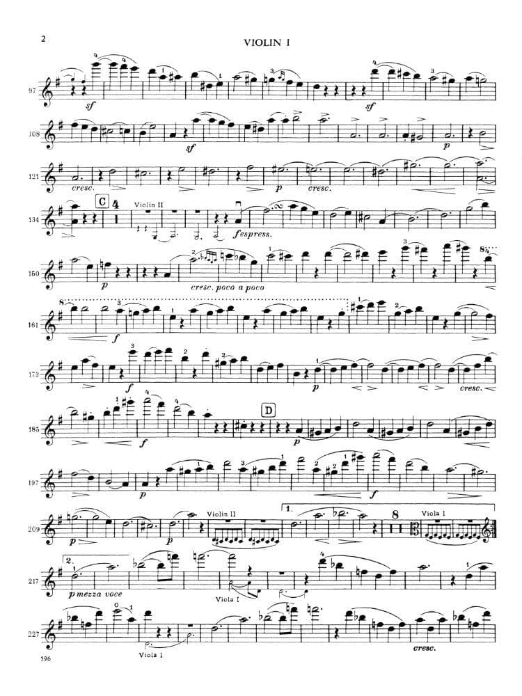 Brahms, Johannes - Sextet No 2 in G Major, Op 36 - Two Violins, Two Violas and Two Cellos - Set of Parts - International Music Company - Image 3