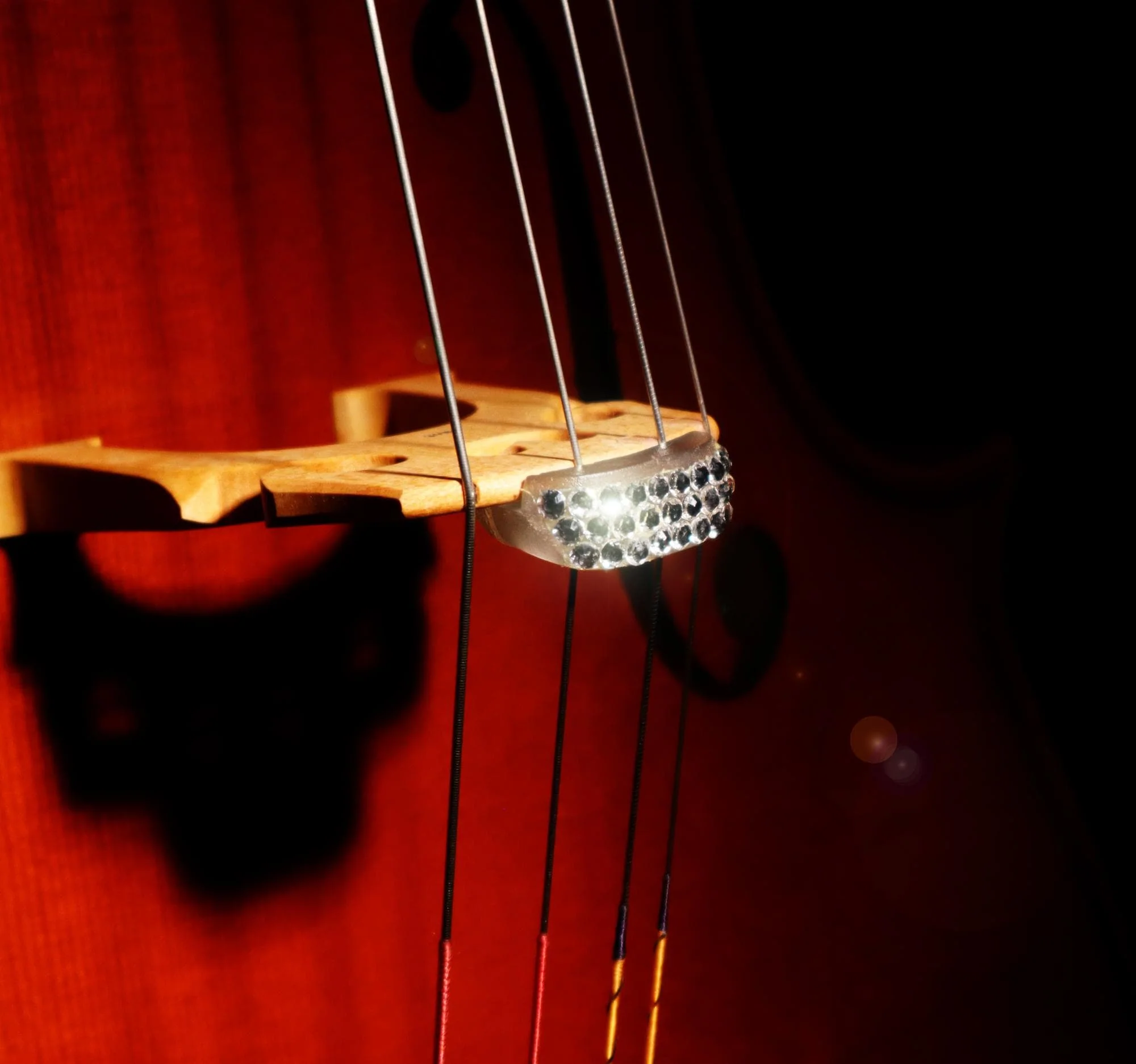 Brillante Polly Mute for Cello - Clear - Image 3