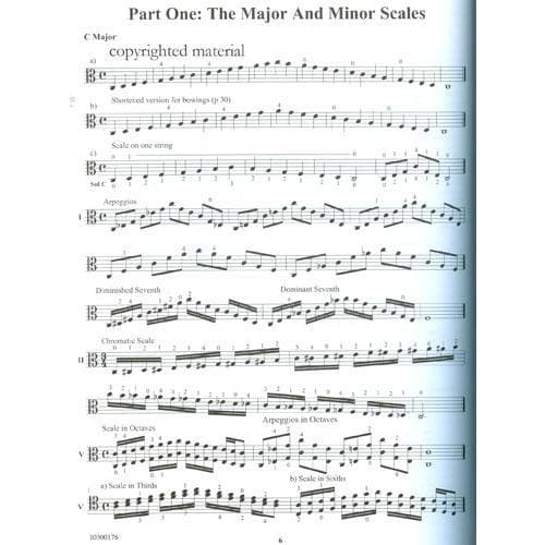 Brown, Susan - Two Octave Scales and Bowings for Viola - Ludwig Music Publication - Image 3