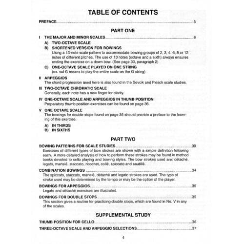 Brown, Susan - Two Octave Scales & Bowings - Cello - Tempo Press - Image 2