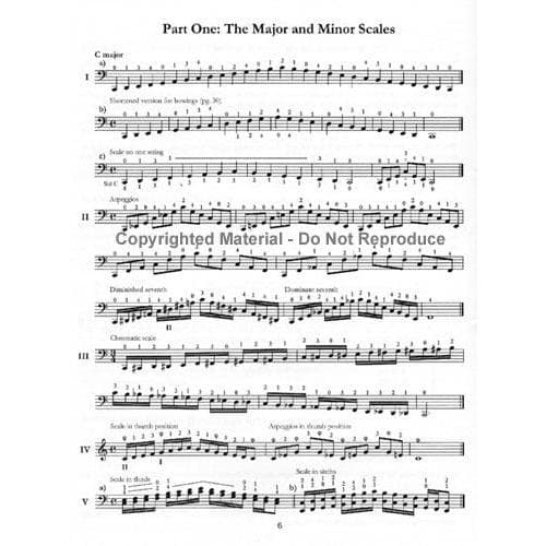 Brown, Susan - Two Octave Scales & Bowings - Cello - Tempo Press - Image 3