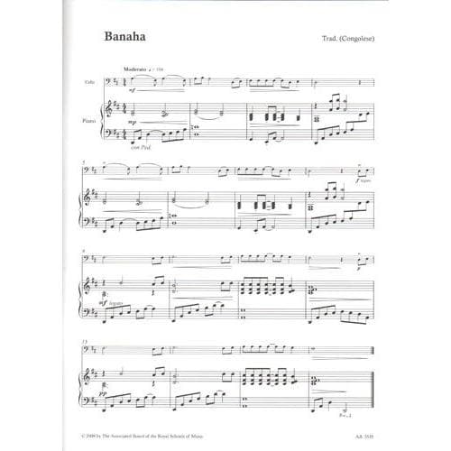 Bruce/Wells - More Time Pieces, for Cello and Piano Volume 1 Published by ABRSM - Image 3