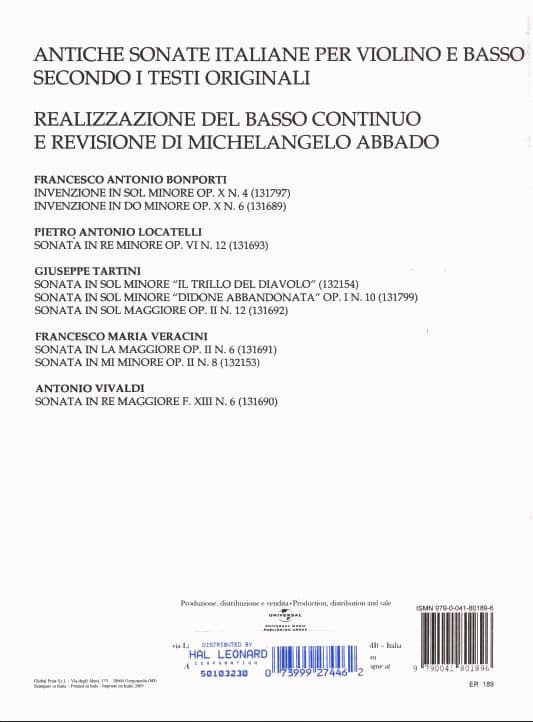 Bartolomeo Campagnoli - 7 Divertimenti, Op 18 - Violin - edited by Enrico Polo - Ricordi - Image 3