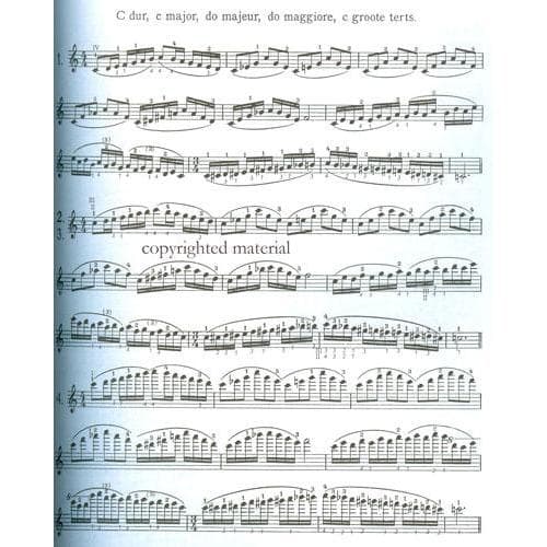 Carl Flesch Scale System for Violin - Revised by Rostal - Fischer Edition - Image 3