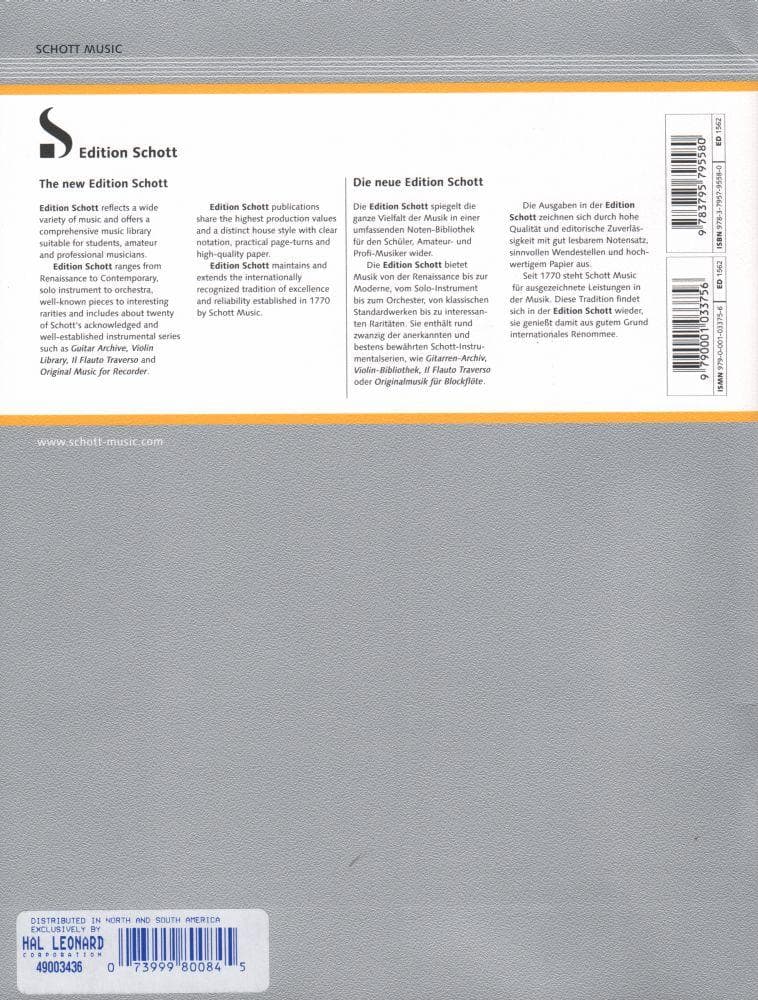 Requiebros - Cassado, Gaspar - Cello and Piano - Schott - Image 3