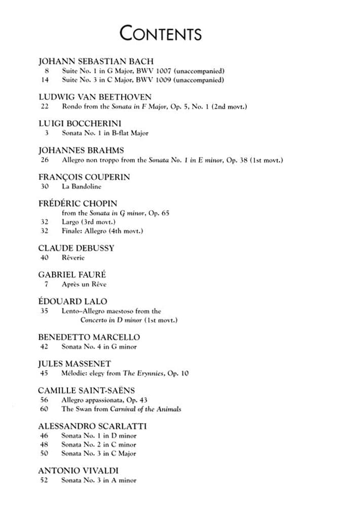 Cello Classics: 16 Pieces by 14 Composers - Schirmer Edition - Image 2