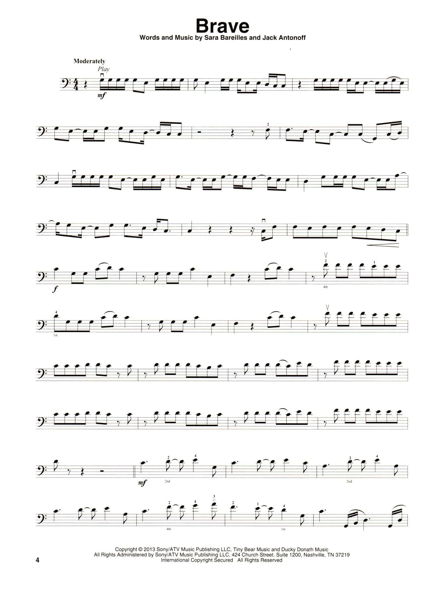 Pop Covers - for Cello with Audio Accompaniment - Cello Play-Along Vol. 5 - Hal Leonard - Image 3