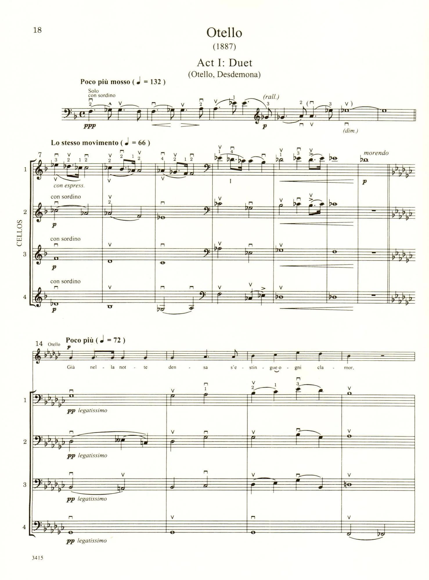 Cello Solos From Opera and Ballet - Arranged by Morganstern - International Edition - Image 4