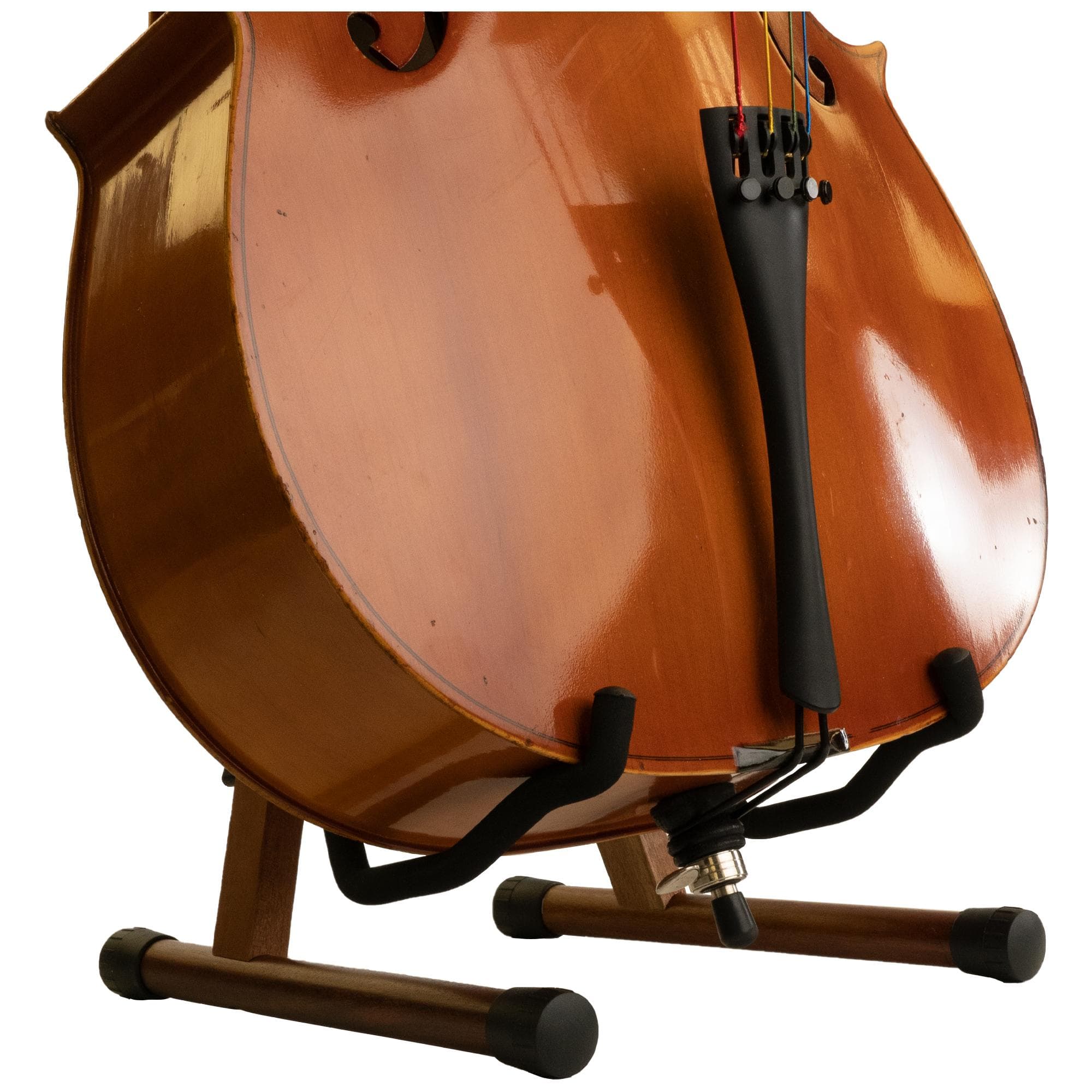 Cello Stand Collapsible - Mahogany - Image 5