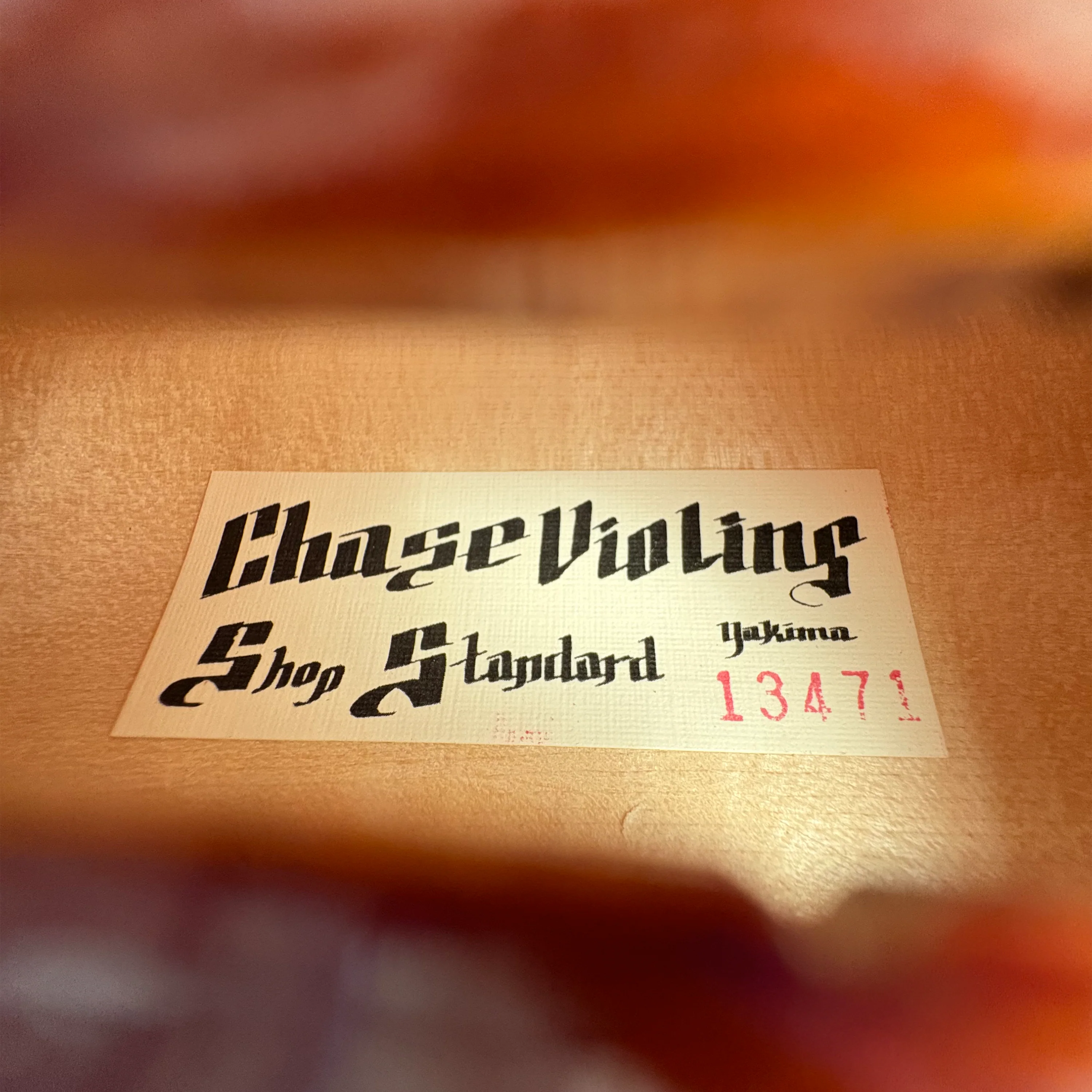 Chase Workshop Violin, Yakima, 2024 - Image 7