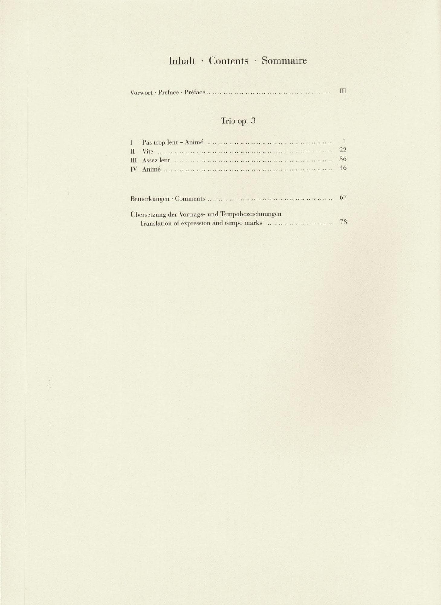 Chausson, Ernest - Piano Trio in G minor, Opus 3 - for Violin, Cello, and Piano - Edited by Peter Jost and Klaus Schilde - G Henle URTEXT - Image 3