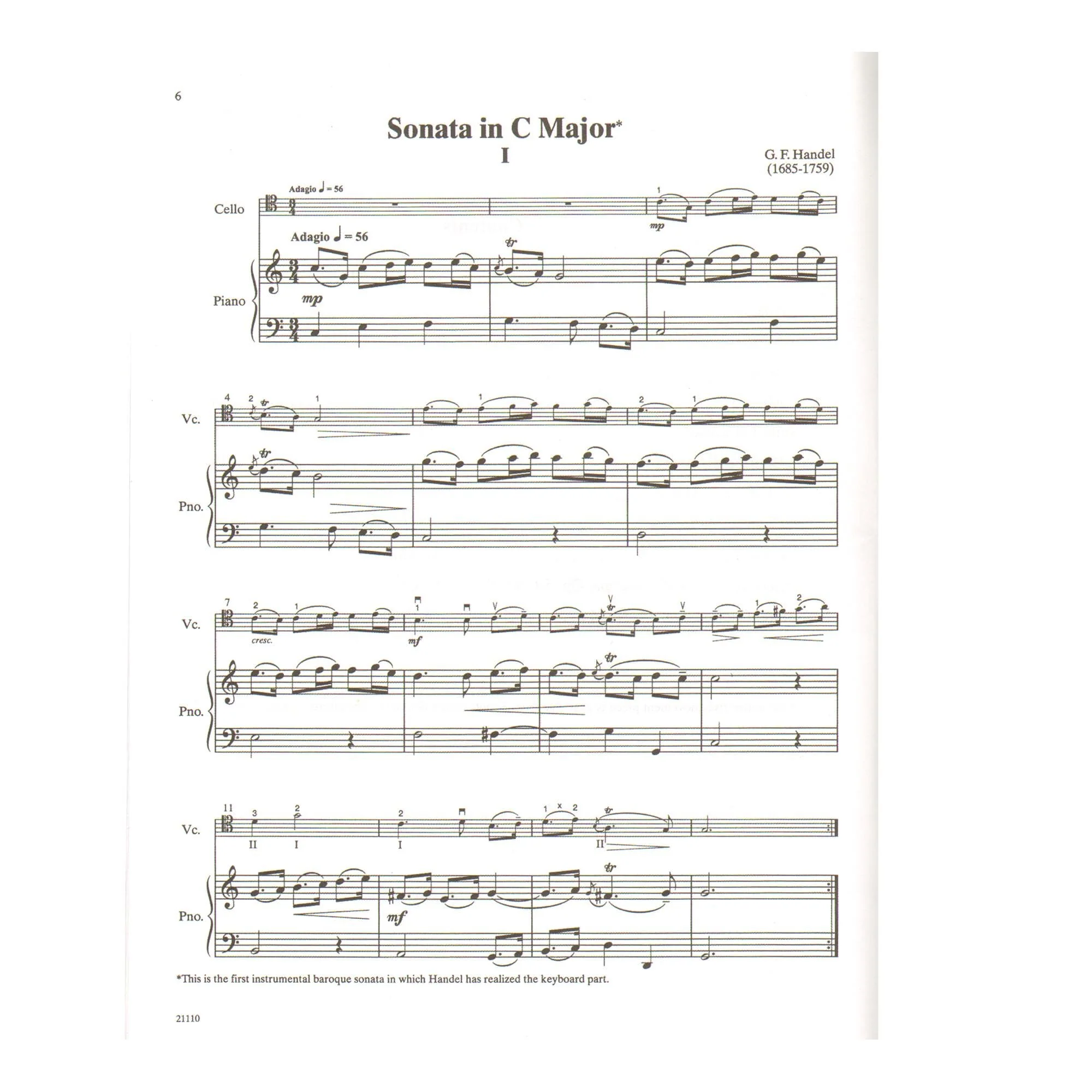 Solos for Young Cellists: Volume 4 - for Cello and Piano - by Carey Cheney - Image 3