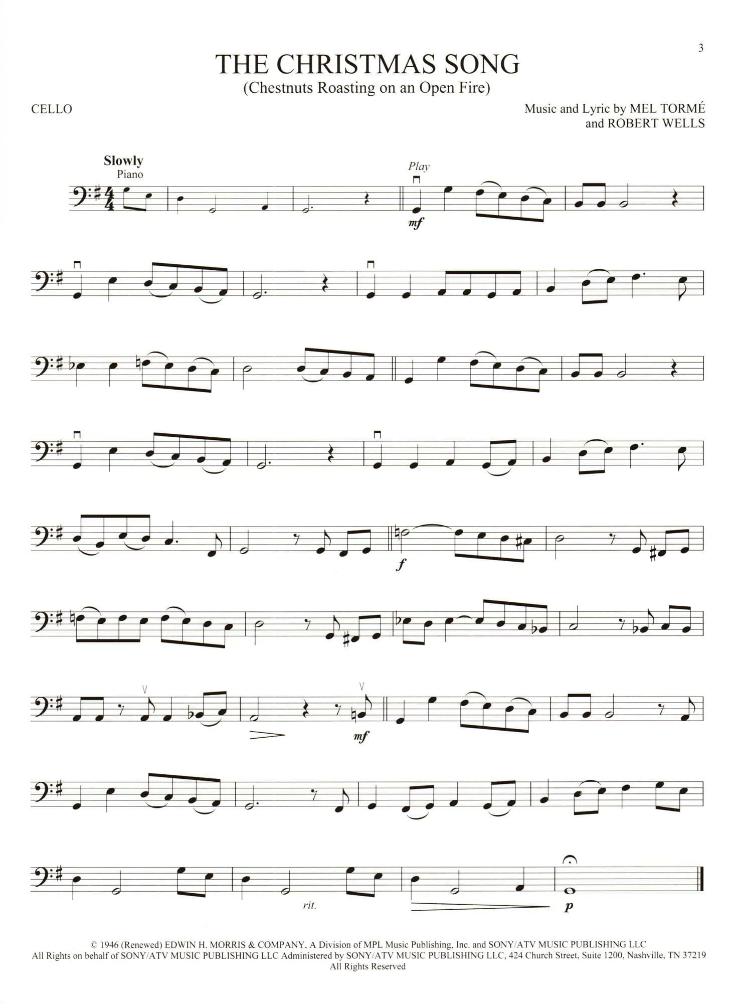 Christmas Favorites - 15 Holiday Favorites - for Cello - with Audio Play-Along - Hal Leonard - Image 3