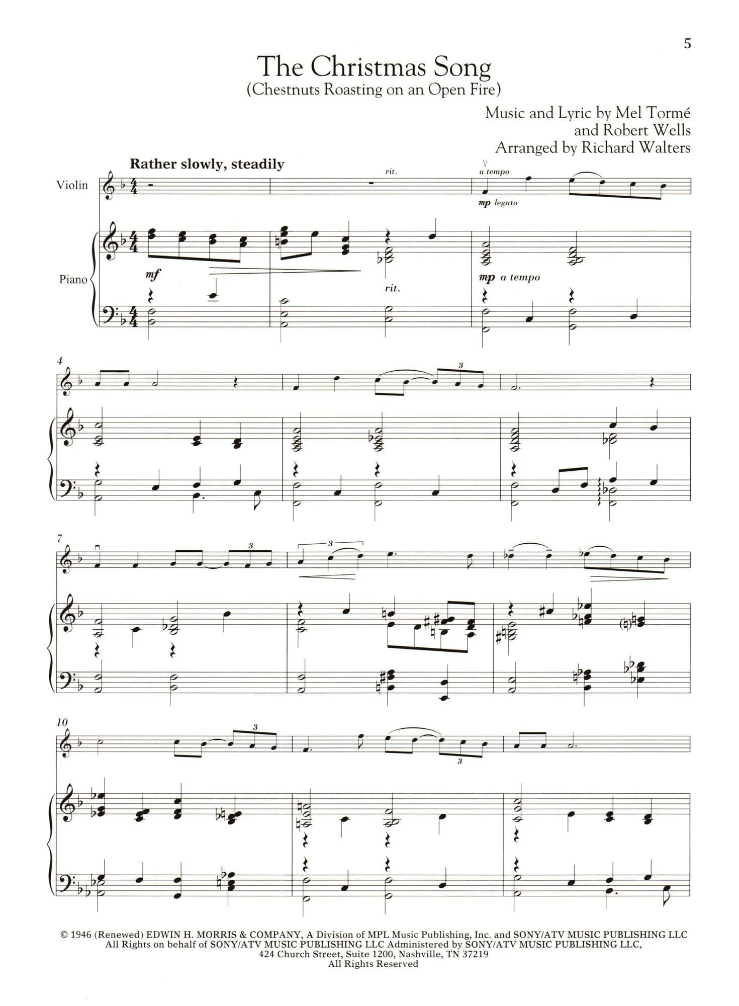 Christmas Songs for Classical Players - 12 Holiday Favorites - for Violin and Piano or Audio Accompaniment - Hal Leonard - Image 3