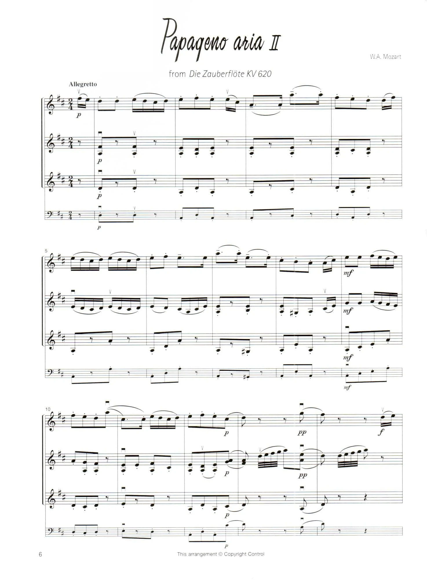Classical Violin Trios (w/ Opt Cello Part) - Image 5