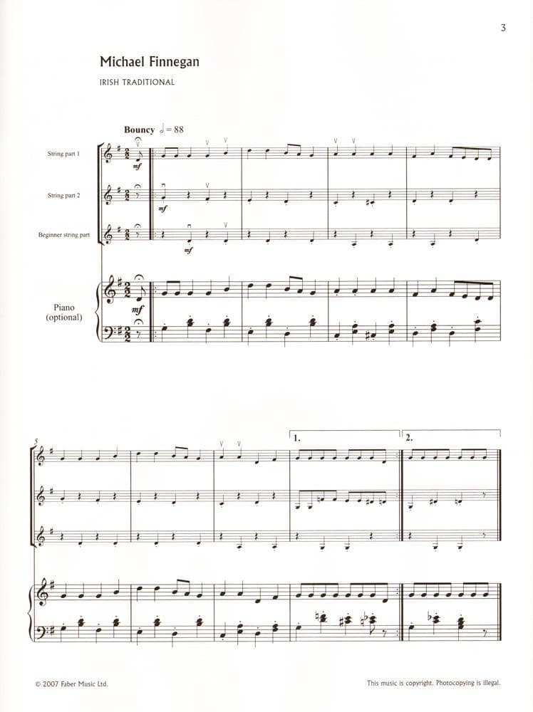 Cohen - Folk Stringfest Score and ECD of parts - Image 3