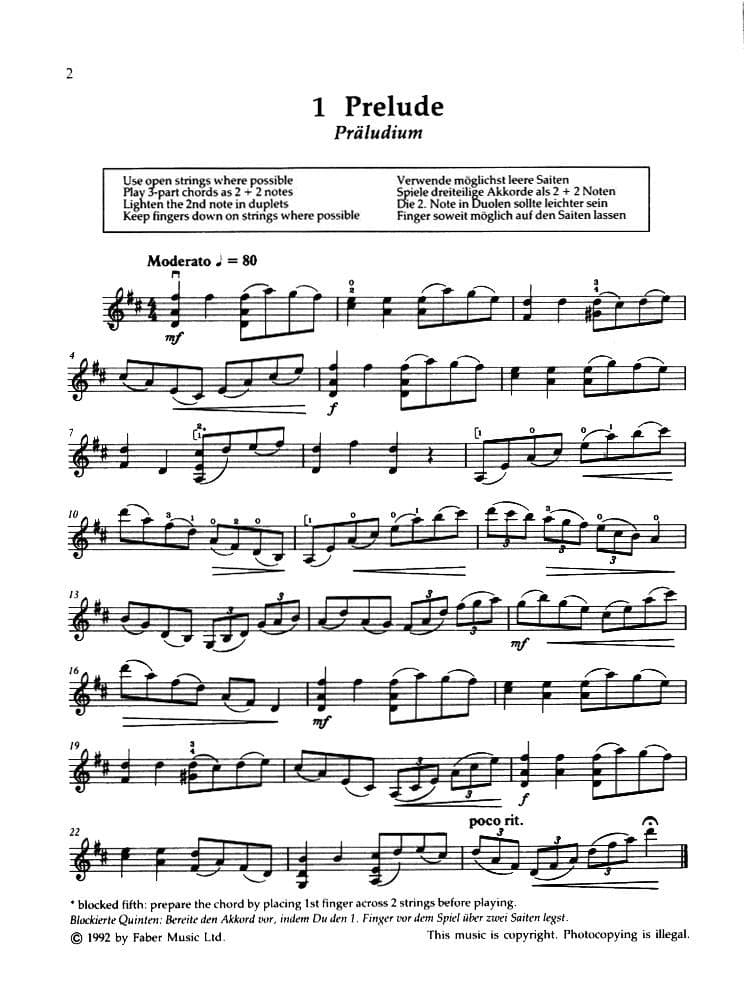 Cohen, Mary - Technique Takes Off! Intermediate Studies for Solo Violin - Faber Music Publication - Image 3