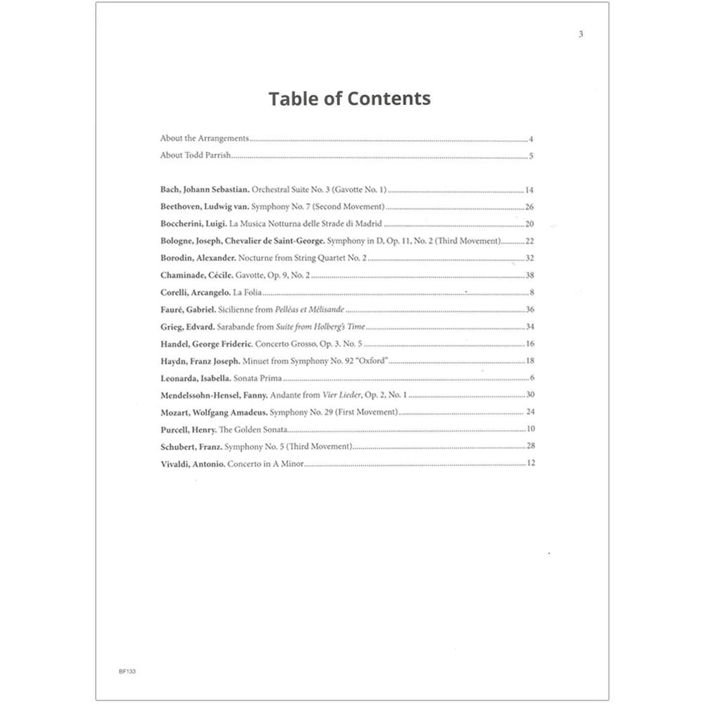Compatible String Ensembles: Classical Trios - Viola - Todd Parrish - Carl Fischer - Image 2