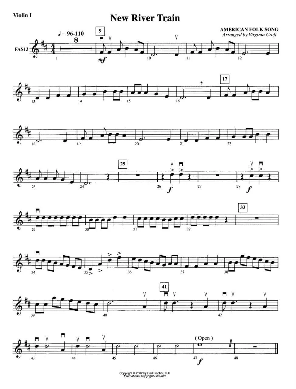 Croft-New River Train for String Orchestra - Image 2
