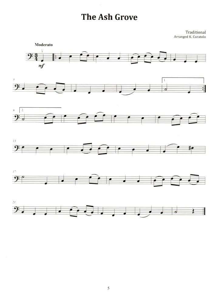 Curatolo, Katherine - Wedding Music for Solo Cello - Mel Bay - Image 3