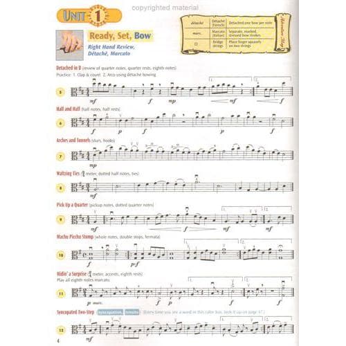 Dabczynski / Meyer / Phillips - String Explorer - Book 2 - for Viola - Highland/Etling (Alfred Publishing) - Image 4