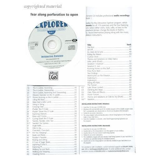 Dabczynski / Meyer / Phillips - String Explorer - Book 1 with online access - for Violin - Highland/Etling (Alfred Publishing) - Image 5