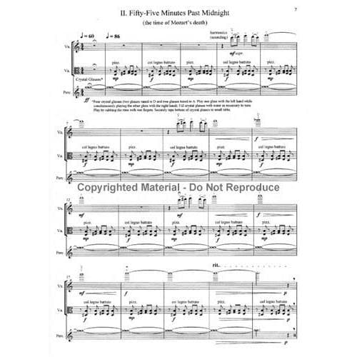 Daugherty, Michael - Diamond in the Rough - Violin, Viola, and Percussion - Hendon Music Edition - Image 3