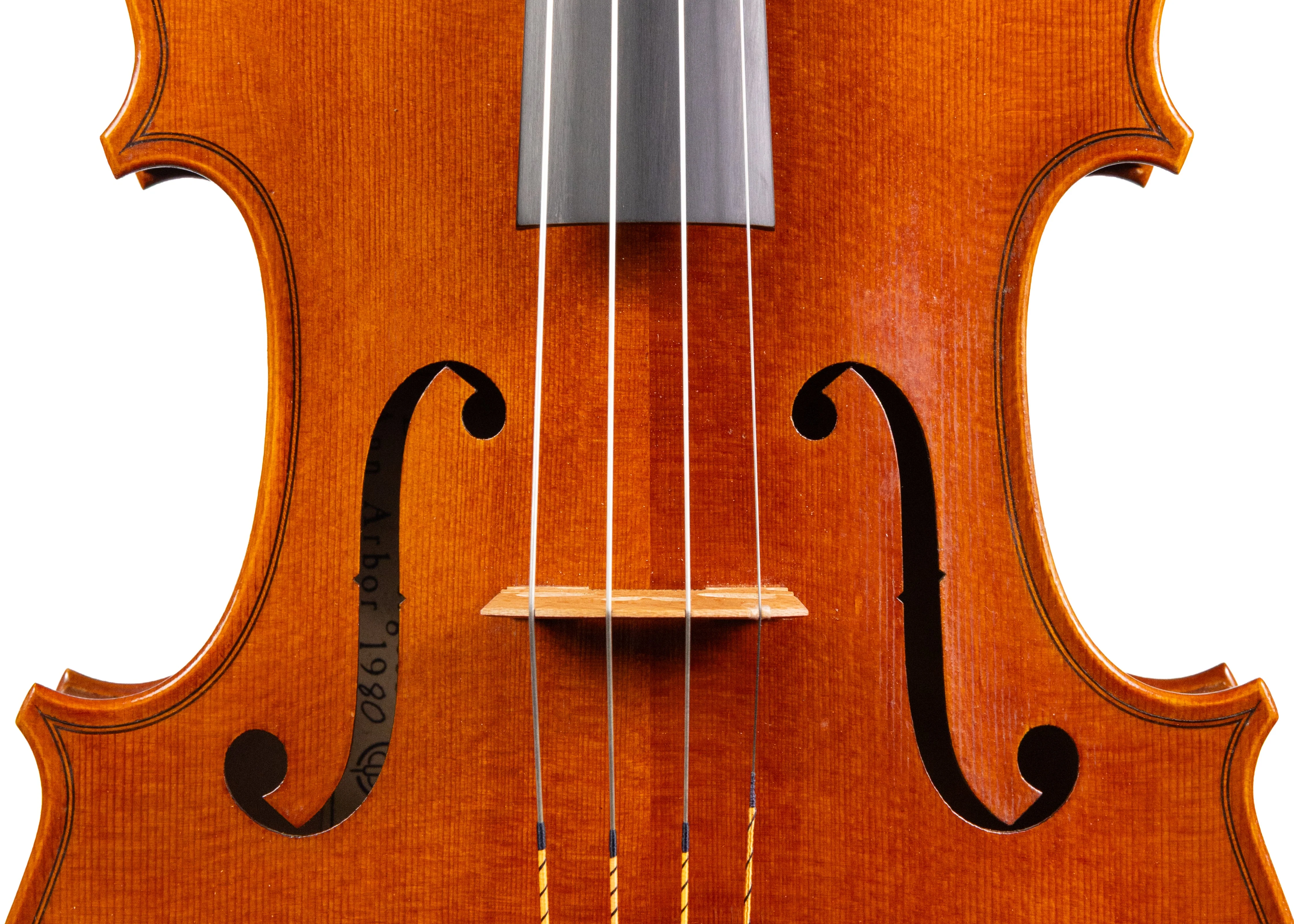 David Burgess Viola, Ann Arbor, 1980, 16.5"