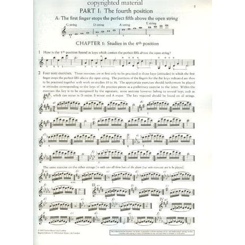 Doflein, Erich and Elma - The Doflein Method Volume 5: Higher Positions - Violin - Schott Edition - Image 3