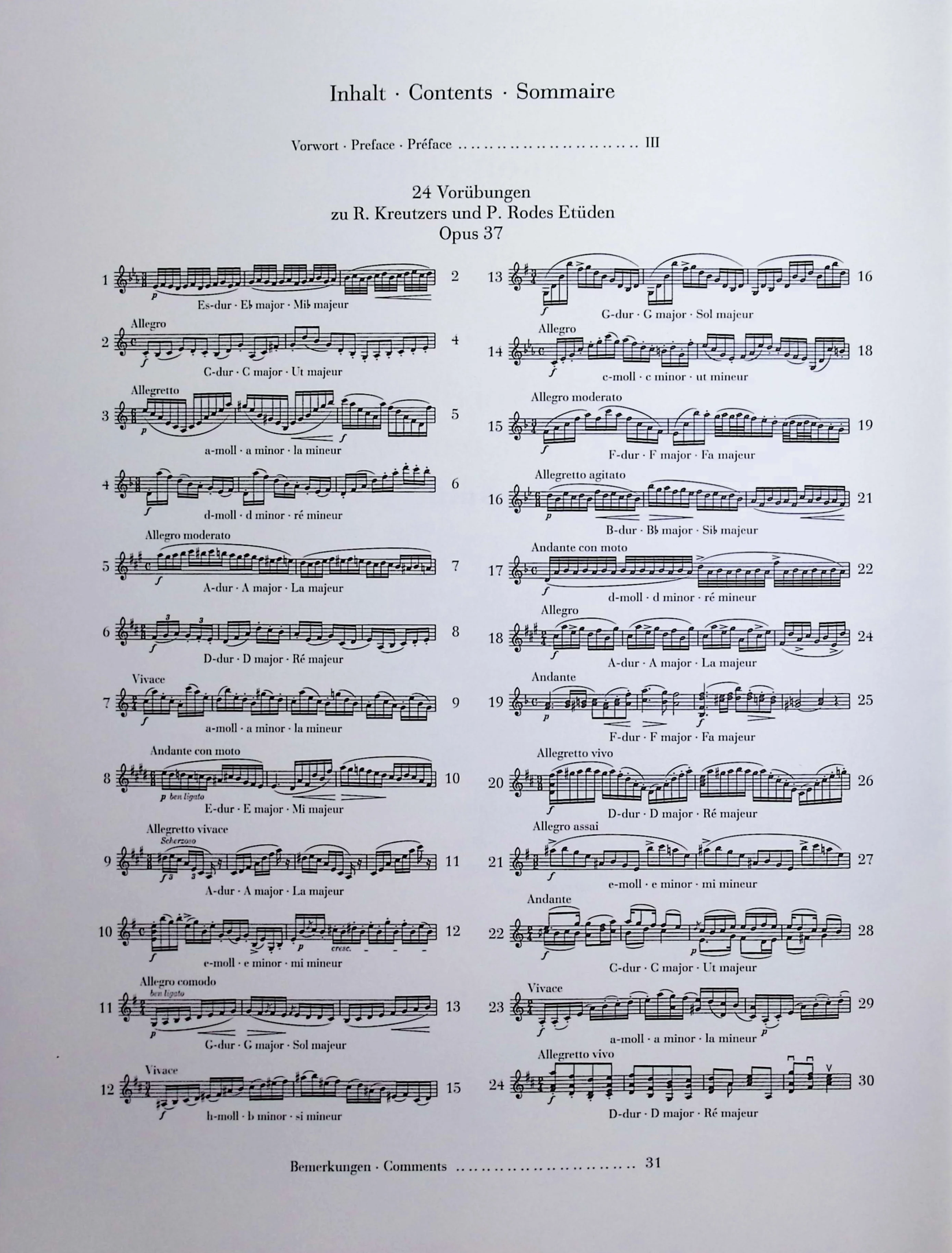 Dont, Jakob - 24 Preparatory Exercises for Violin solo - Edited by - Rahmer - G. Henle Verlag - Image 2