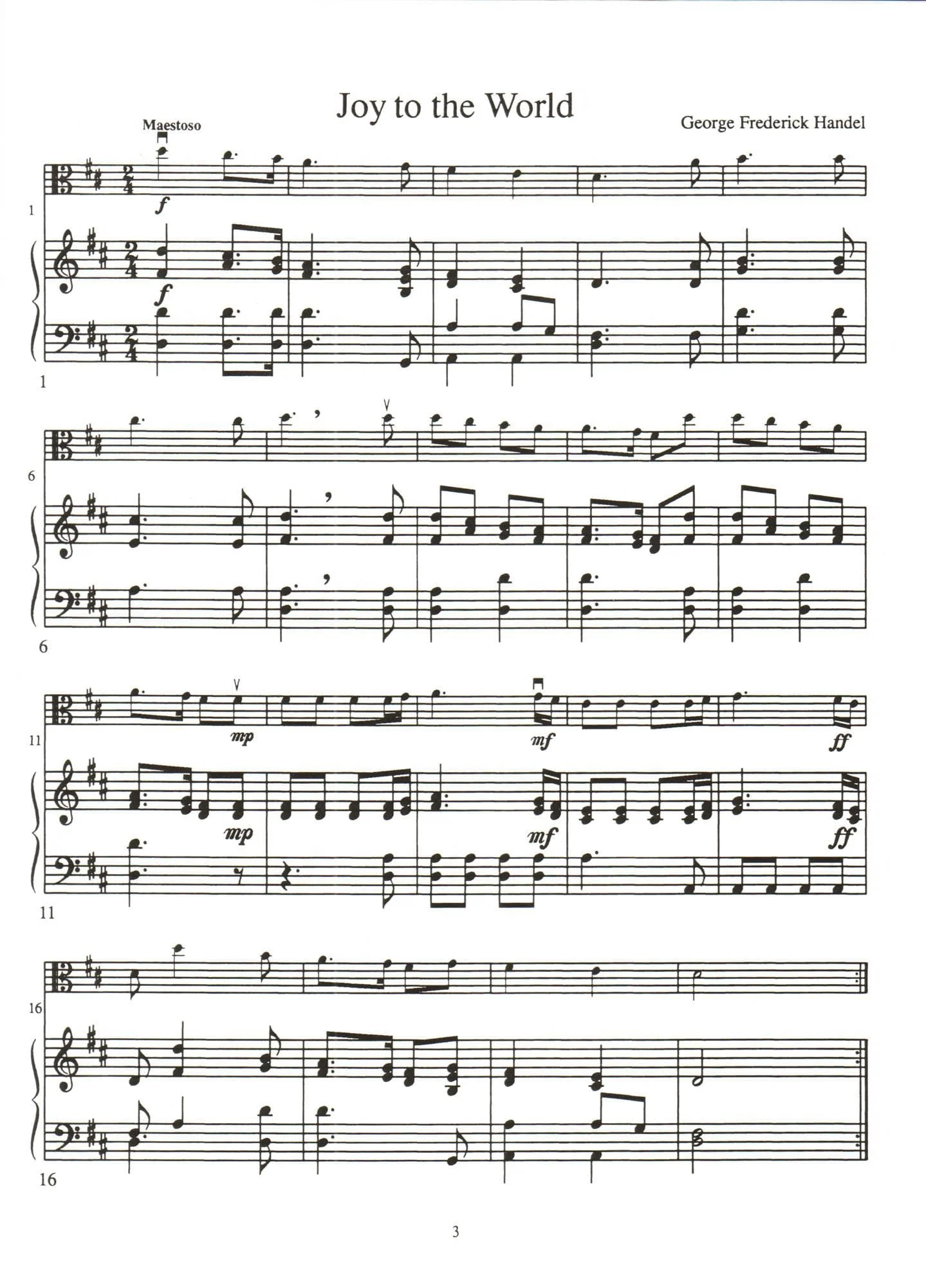 Christmas Solos for Beginning Viola, Level 1 - Viola Parts with Piano Accompaniment for Flexible Ensembles - by Craig Duncan - Mel Bay Publications - Image 4