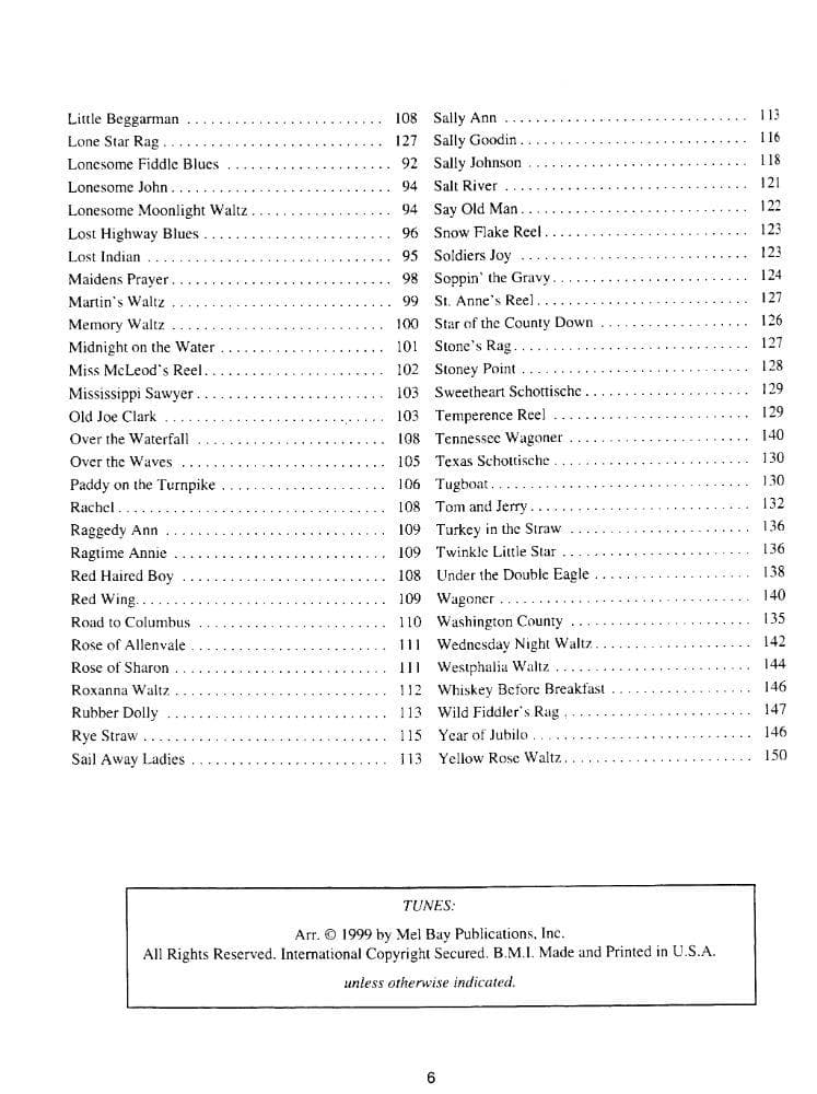Duncan, Craig - The Craig Duncan Master Fiddle Solo Collection - Violin solo - Mel Bay Publications - Image 3