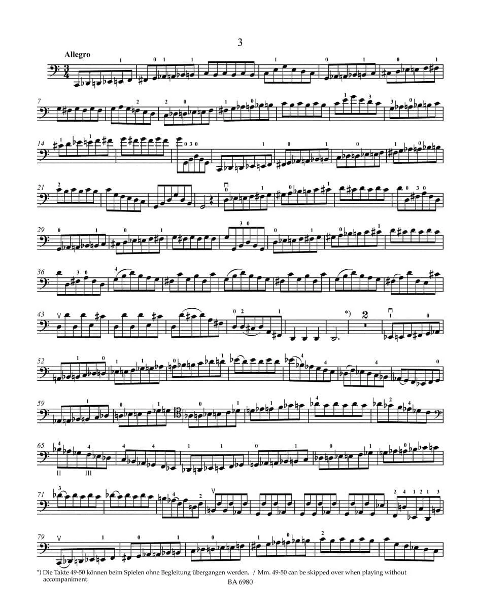 Duport, Jean-Louis - 21 Etudes for Violoncello, Complete - Cello solo (with optional 2nd Cello part) - edited by Martin Rummel - Bärenreiter Verlag Edition - Image 3