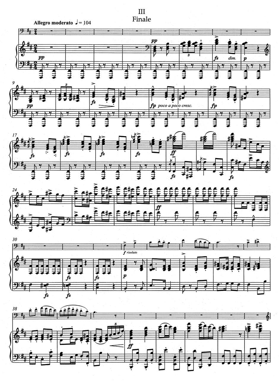 Dvorak, Antonin - Cello Concerto in B minor, Op. 104 - for Cello and Piano - edited by Jonathan Del Mar - Barenreiter URTEXT - Image 3