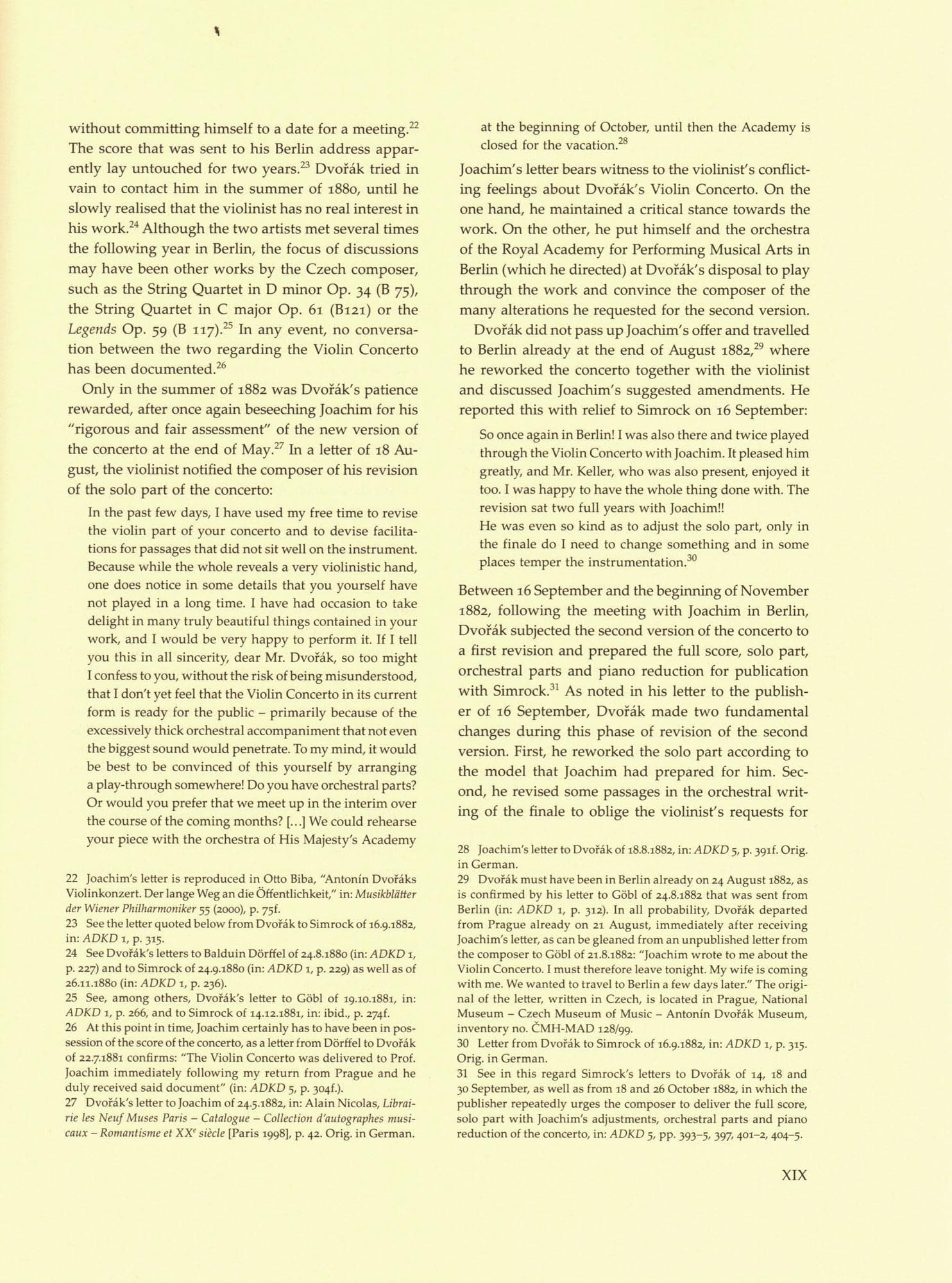 Dvorak, Antonin - Concerto in A minor, op. 53 - for Violin and Piano - edited by Iacopo Cividini - Barenreiter URTEXT - Image 8