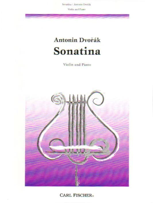 Dvorák, Antonín - Sonatina in G Major, Op 100 - Violin and Piano - Carl Fischer Edition