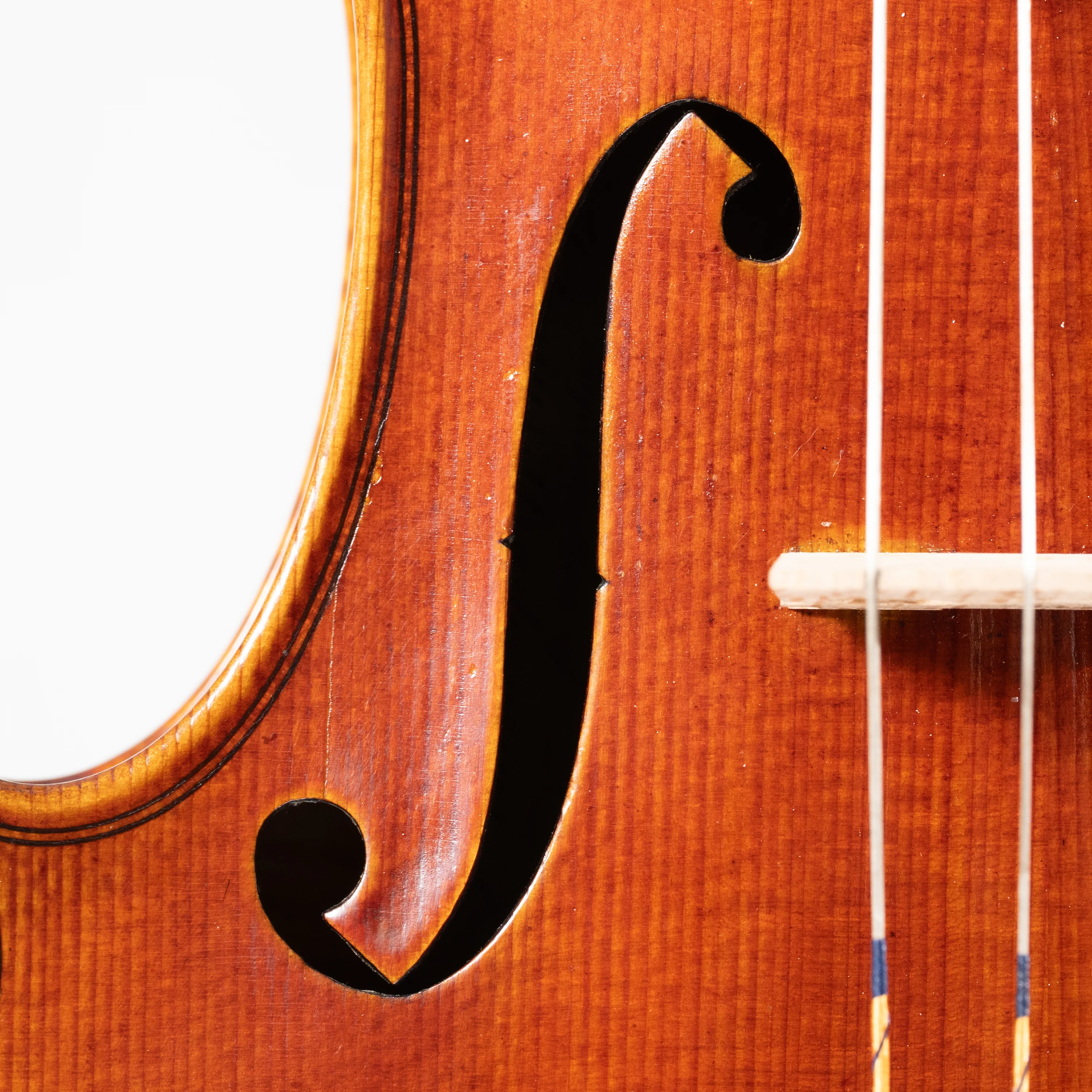 E.H. Roth Violin Labeled Eugen Meinel, XR, Markneukirchen, c.1925 - Image 4