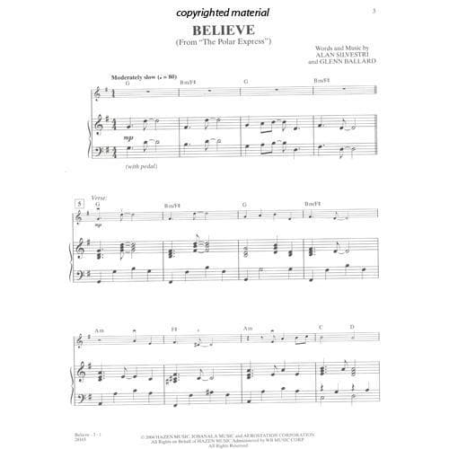 Easy Pop Movie Instrumental Solos Level 1 for Violin & Piano - Book and CD - Published by Alfred Music - Image 3