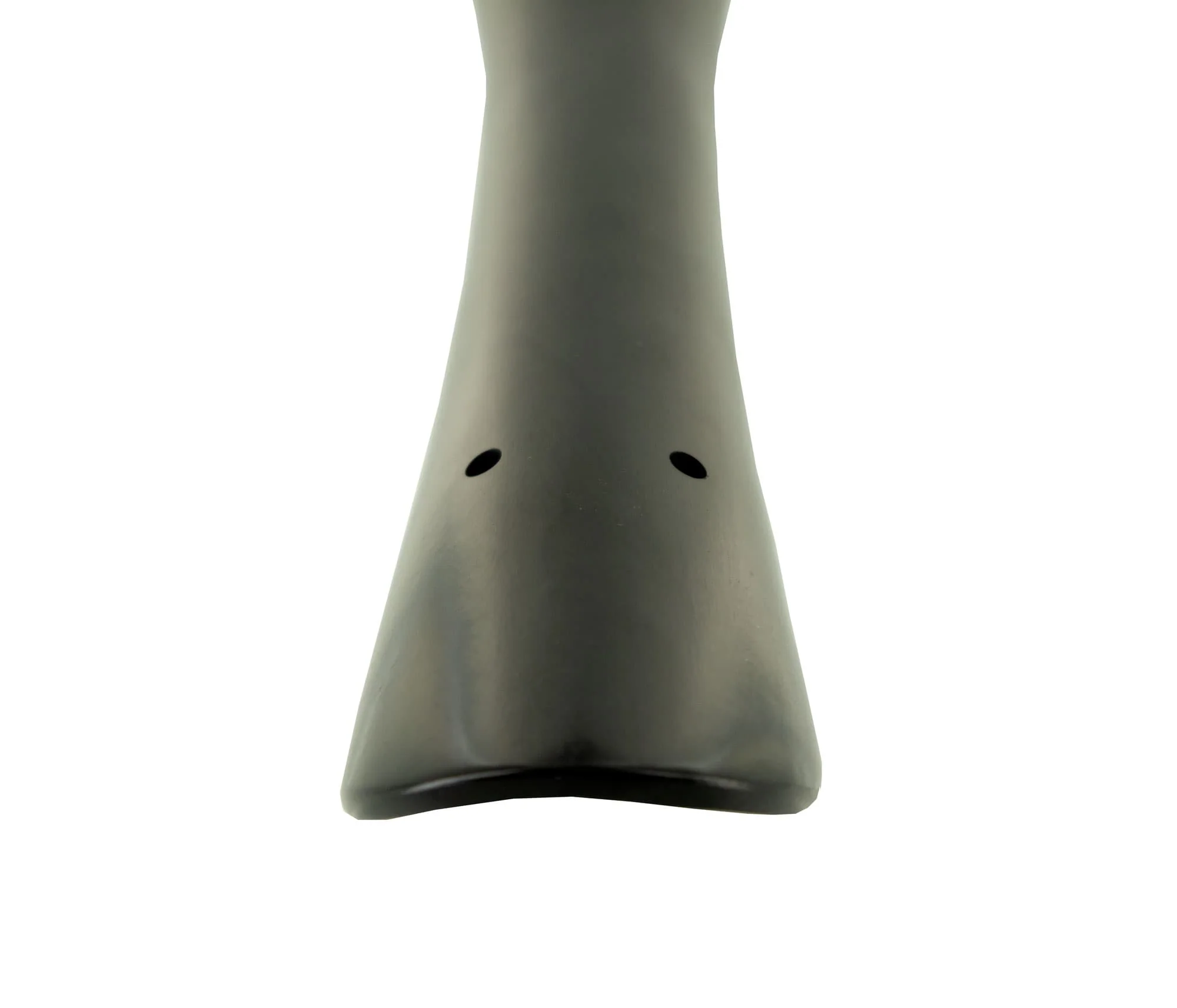 Ebony Double Bass Tailpiece with Perpendicular (visible) Tailgut Holes – 3/4 Size - Image 5