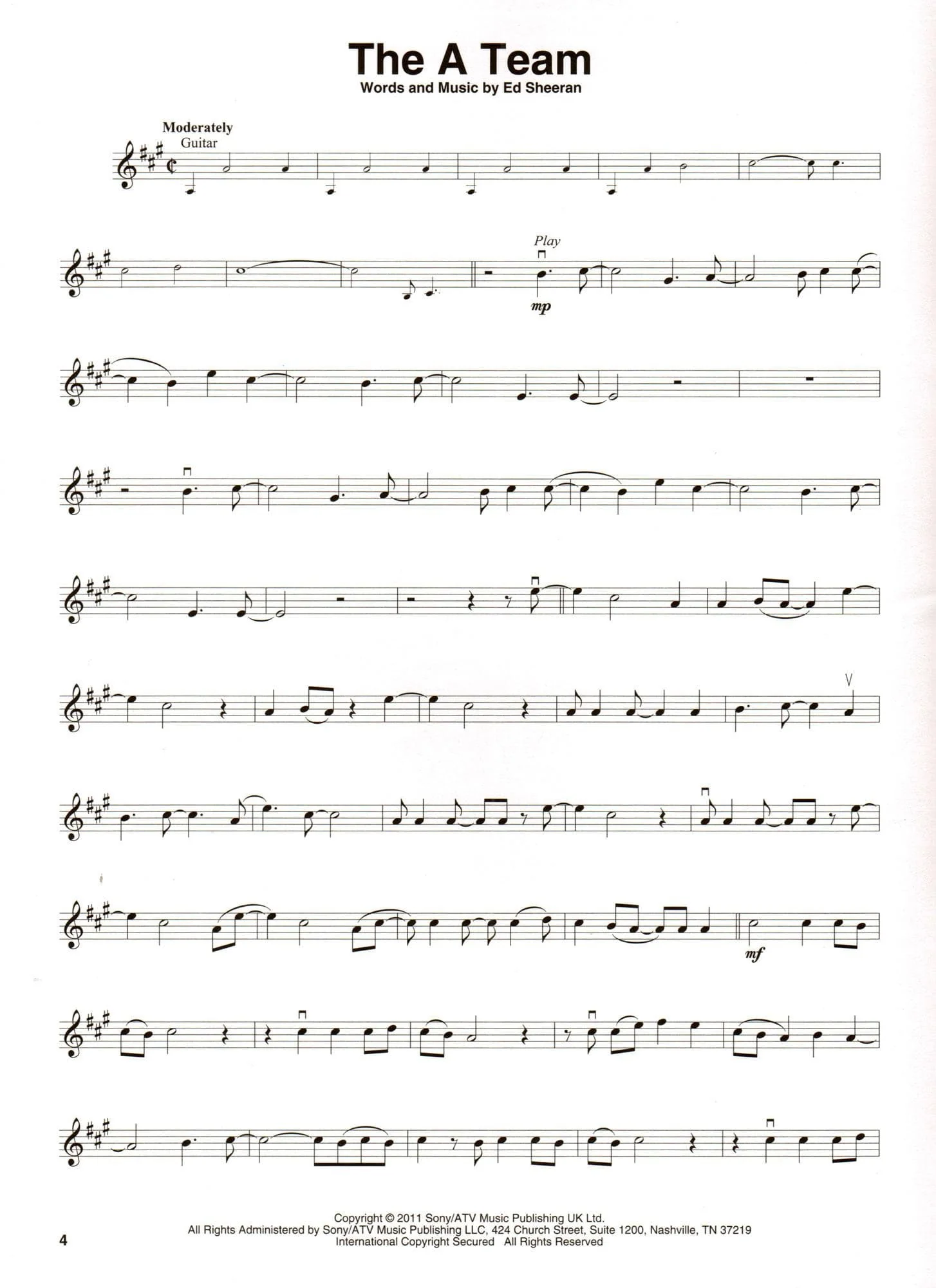 Ed Sheeran - Violin Play-Along, Vol 75 - Violin with Audio Play-Along - Hal Leonard - Image 2