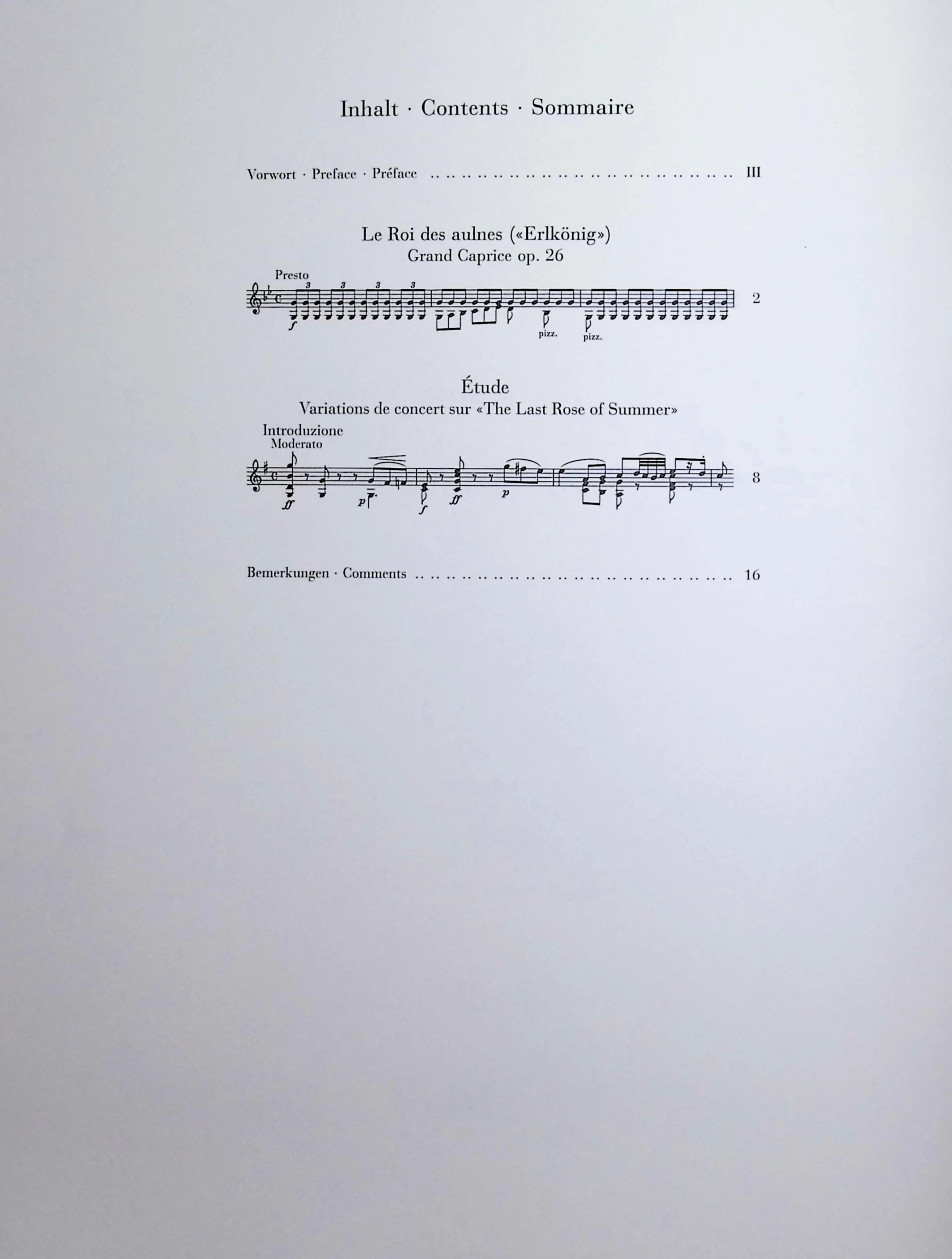 Ernst, Wilhelm Heinrich - "Erlkönig" (after Schubert) and "The Last Rose of Summer" for Violin solo - Edited by Turban - G. Henle Verlag - Image 2