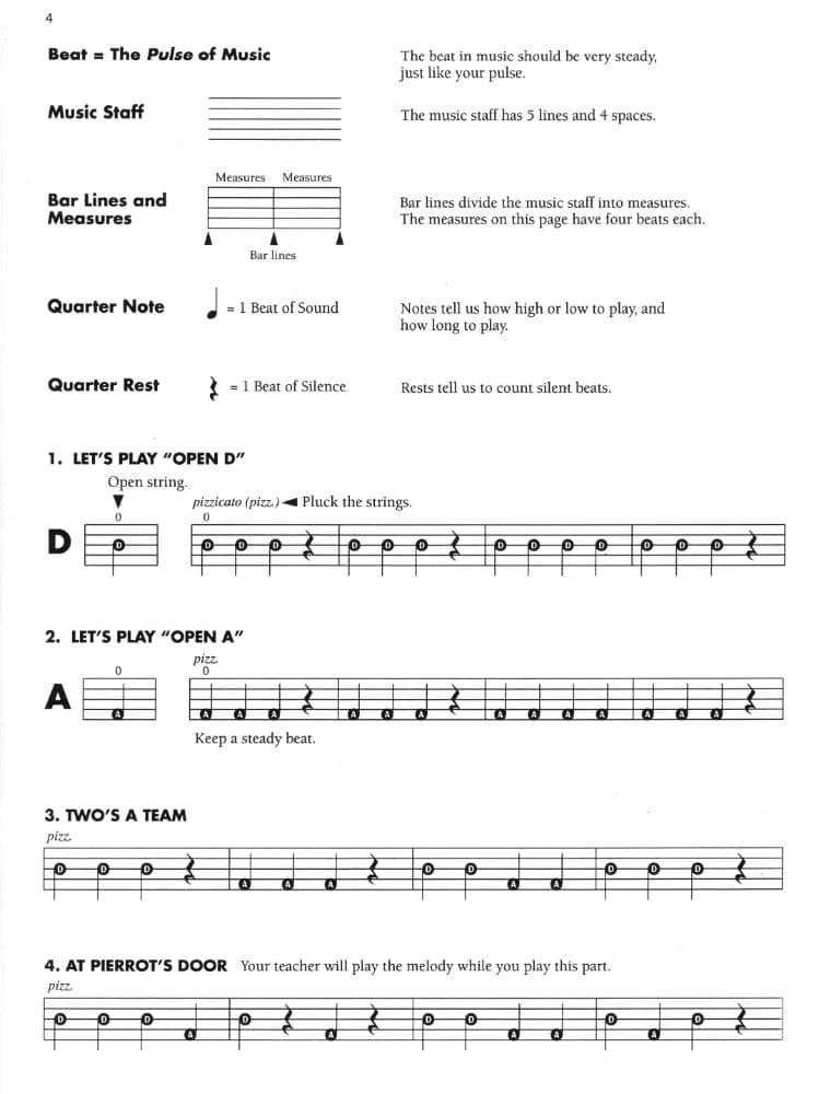 Essential Elements for Strings, Book 1 - Bass - by Allen/Gillespie/Hayes - Hal Leonard Publication - Image 2