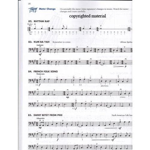 Essential Elements for Strings, Book 2 - Bass - by Allen/Gillespie/Hayes - Hal Leonard Publication - Image 3