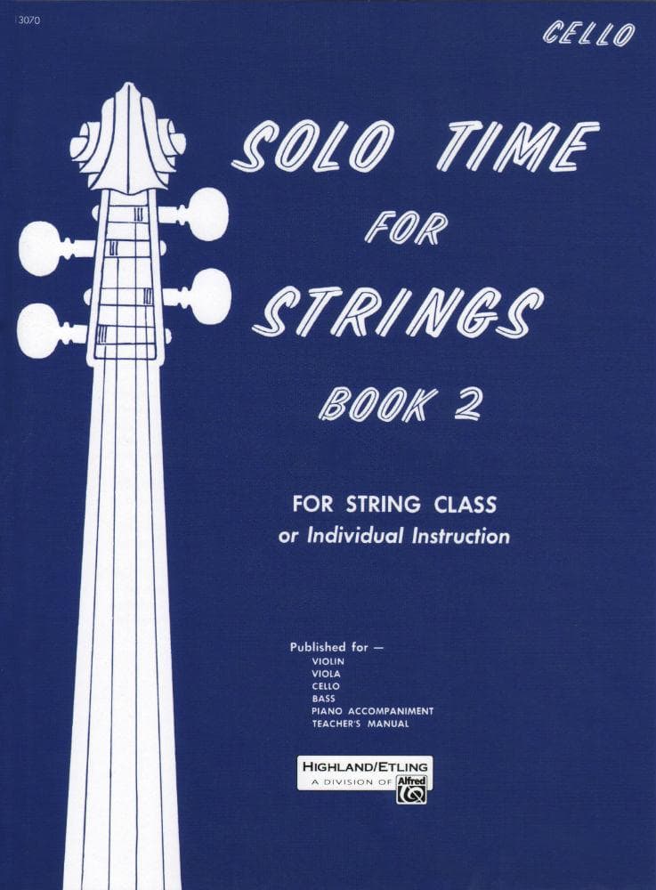 Etling, Forest - Solo Time For Strings, Book 2 - Cello - Alfred Music Publishing