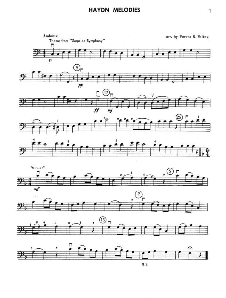 Etling, Forest - Solo Time For Strings, Book 3 - Cello - Alfred Music Publishing - Image 3