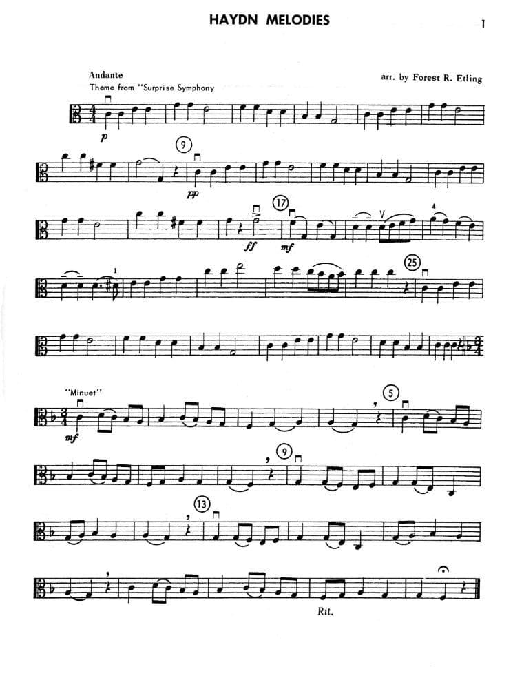Etling, Forest - Solo Time For Strings, Book 3 - Viola - Alfred Music Publishing - Image 3
