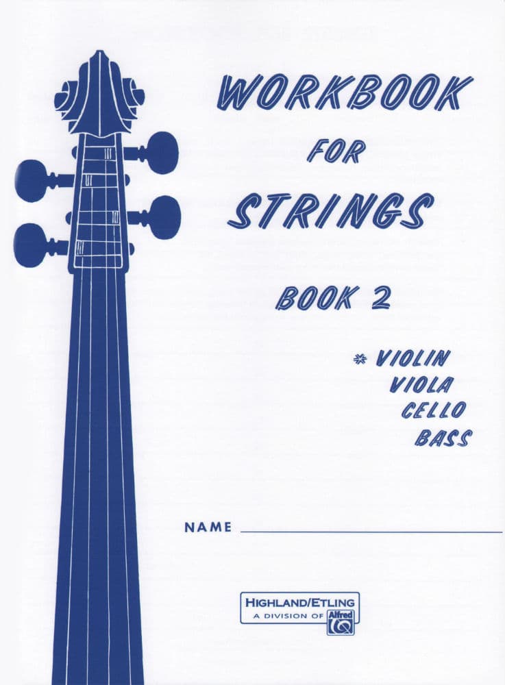 Etling, Forest - Workbook For Strings, Book 2 - Violin - Alfred Music Publishing