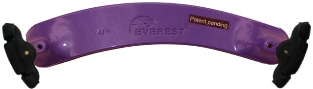 Everest Spring Collection Shoulder Rest - 4/4 & 14" Size - Purple