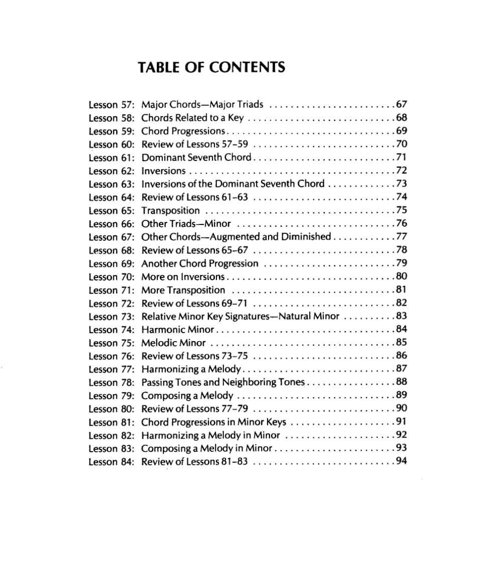 Feldstein, Sandy - Practical Theory, Volume 3 - All Instruments - Alfred Music Publishing - Image 2